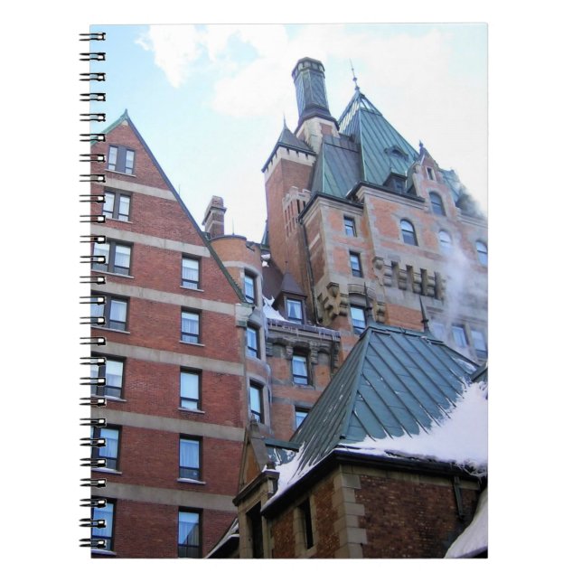 Chateau Frontenac, Quebec, Kanada Notizblock (Vorderseite)