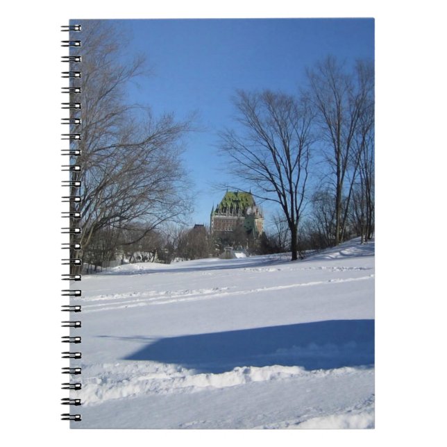 Chateau Frontenac, Quebec, Kanada Notizblock (Vorderseite)