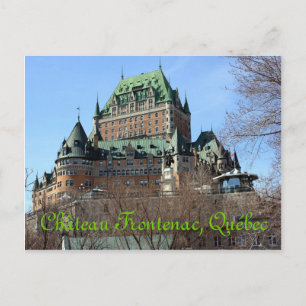 Château Frontenac, Québec, Kanada Postkarte