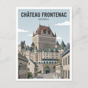 Château Frontenac Québec Kanada Postkarte