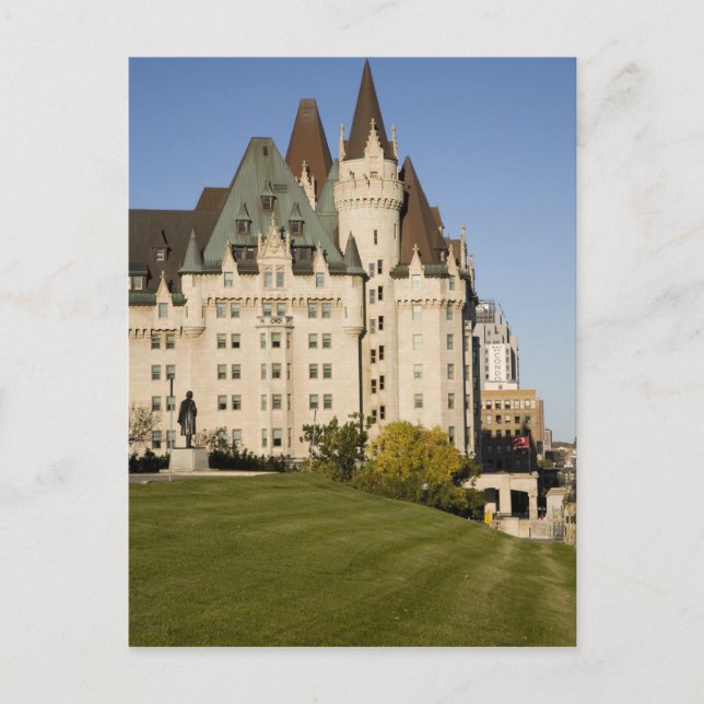 Chateau Laurier Hotel in Ottawa, Ontario, Kanada Postkarte (Vorderseite)