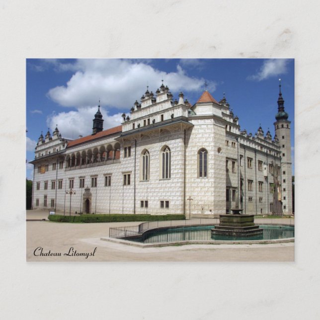 Chateau Litomysl Postkarte (Vorderseite)