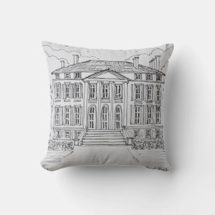 Chateau Margaux   Bordeaux, Frankreich Kissen