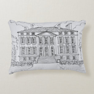 Chateau Margaux   Bordeaux, Frankreich Zierkissen