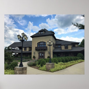 Chateau Morrisette Weingut, Floyd, Virginia Poster