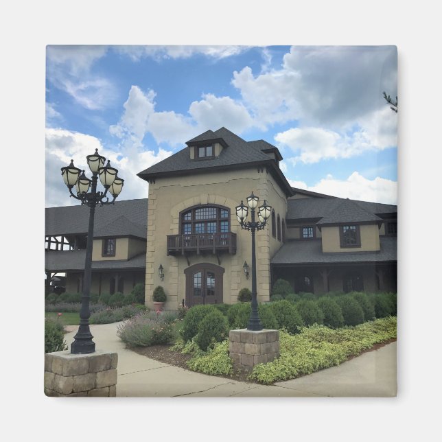 Chateau Morrisette Winery, Floyd, Virginia Magnet (Vorne)