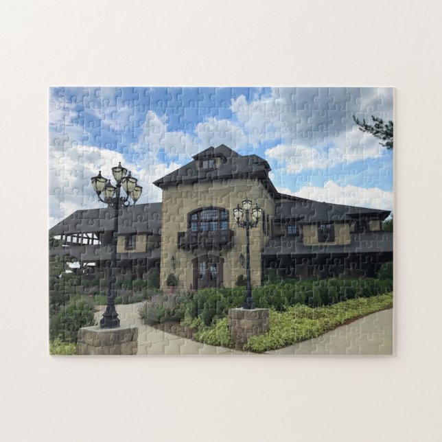 Chateau Morrisette Winery, Floyd, Virginia Puzzle (Horizontal)