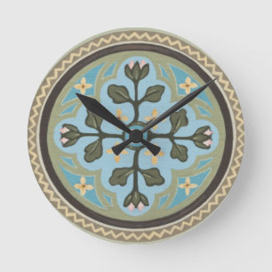 Chateau Panel II Runde Wanduhr