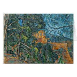Chateau Pauls Cezanne Noir, 1900-04 (Öl auf
