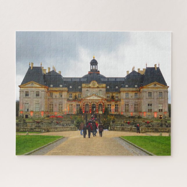 Château Vaux-Le-Vicomte, Frankreich Puzzle (Horizontal)