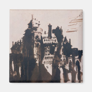 Chateau verstärkt durch zwei Brücken Magnet