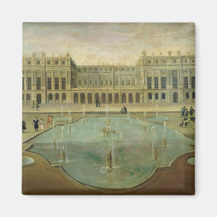 Chateaude Versailles von der Garten-Seite Magnet