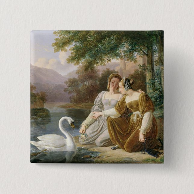 Chatelaines Button (Vorderseite)