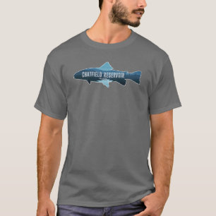 Chatfield Reservoir Colorado Fisch T-Shirt