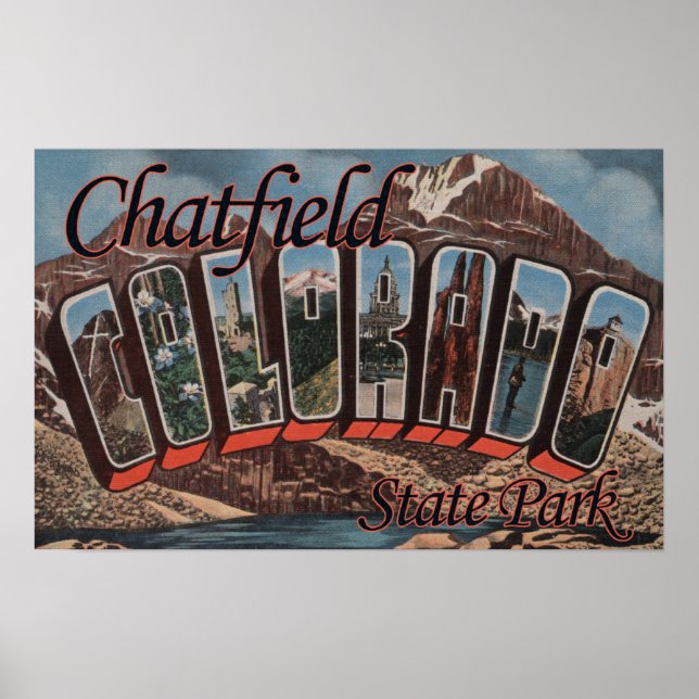 Chatfield Staat Park, Colorado Poster (Vorne)