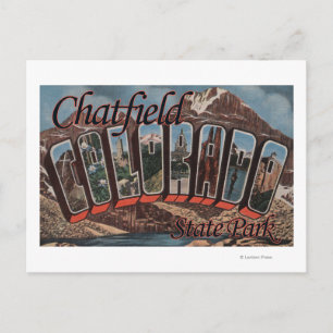 Chatfield Staat Park, Colorado Postkarte