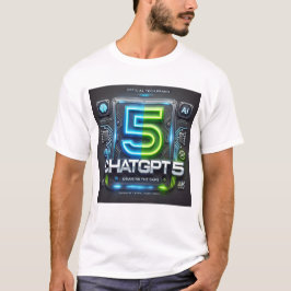ChatGPT 5 AI-T - Shirt | Futuristische Tech & AI L
