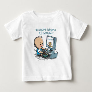 "ChatGPT's Junior Developer" Genius Babygeschenke Baby T-shirt