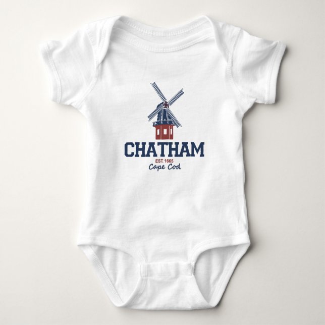 Chatham - Cape Cod Baby Strampler (Vorderseite)