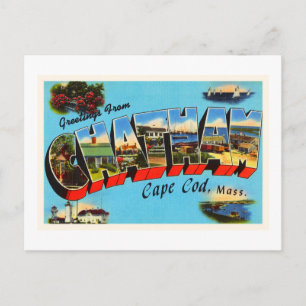 Chatham Cape Cod Massachusetts MA Travel Souvenir Postkarte