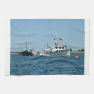 Chatham Harbour Boats Handtuch
