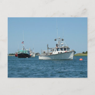 Chatham Harbour Boats Postkarte