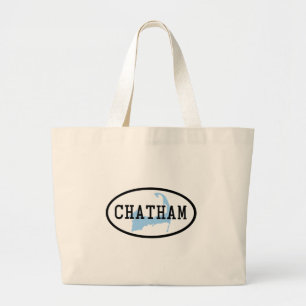 Chatham Leinwand-Taschen-Tasche Jumbo Stoffbeutel