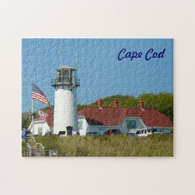 Chatham Light Cape Cod Massachusetts Puzzle (Horizontal)