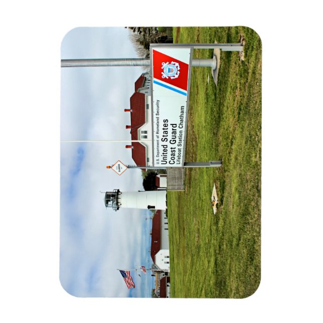 Chatham Lighthouse, Cape Cod Massachusetts Magnet (Vertikal)