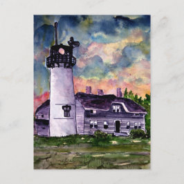 Chatham Lighthouse Marthas Vineyard Postcards Postkarte