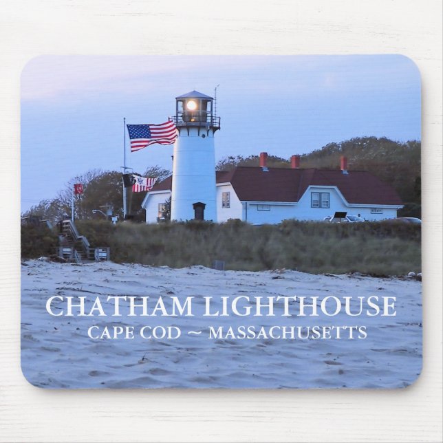 Chatham Lighthouse, Massachusetts Mousepad (Vorne)