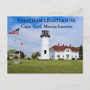 Chatham Lighthouse, Massachusetts Postcard Postkarte