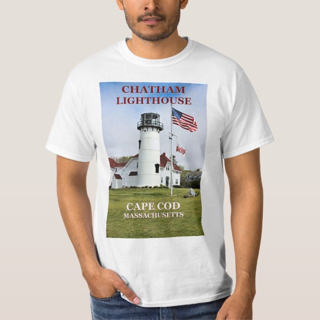 Chatham Lighthouse, Massachusetts T - Shirt (Vorderseite)