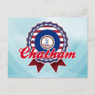 Chatham, VA Postkarte