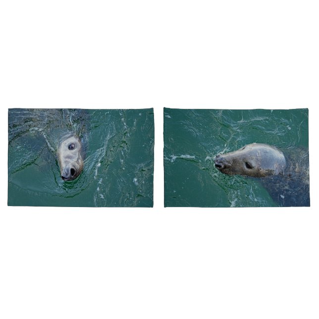 Chathams feinste graue Siegel Kissenbezug (Rückseite-Set)