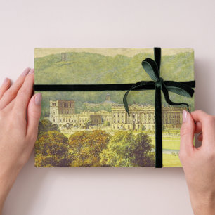Chatsworth Derbyshire Jane Austen Darcy Pemberly Geschenkpapier Set