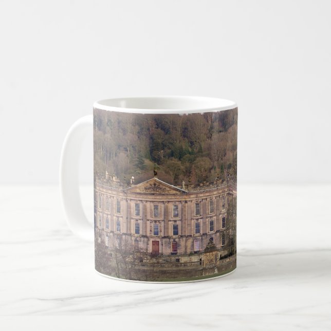 Chatsworth Haus Kaffeetasse (Vorderseite Links)