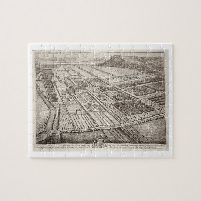 Chatsworth Haus, Sitz von William Cavendish (1640- Puzzle (Horizontal)