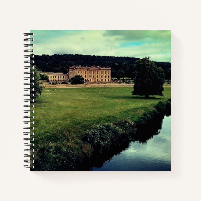 Chatsworth House Notizbuch (Vorderseite)