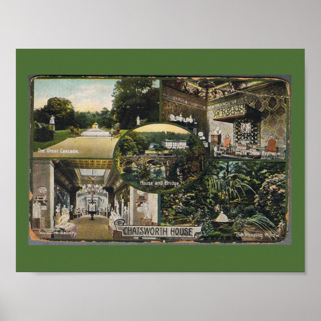Chatsworth House Poster (Vorne)