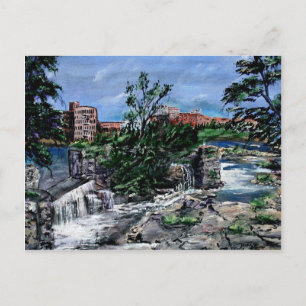 Chattahochee Fluss Columbus GA & Phenix City Postkarte