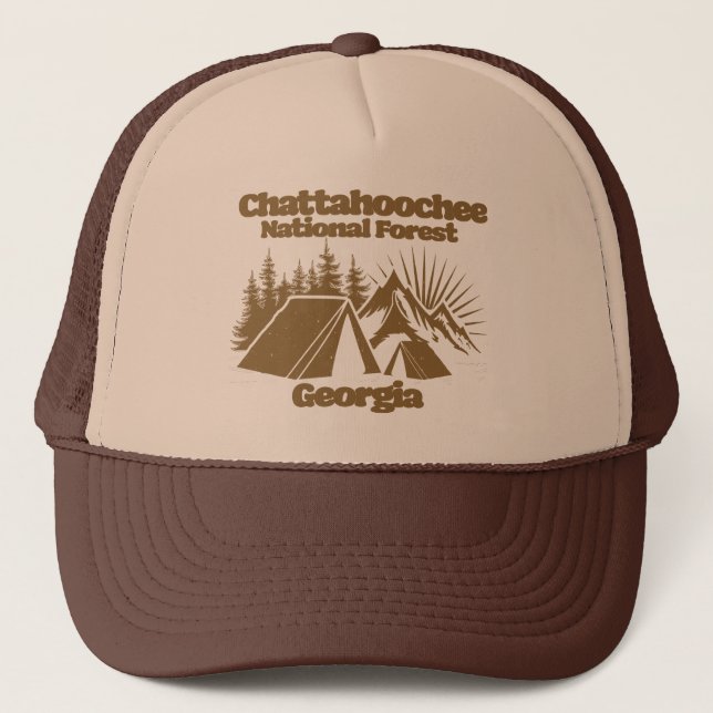 Chattahoochee National Forest Georgia Truckerkappe (Vorderseite)