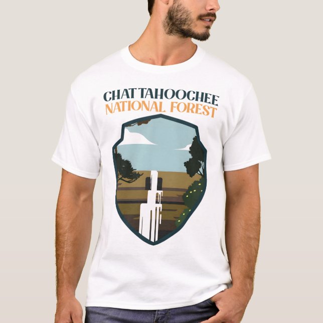 Chattahoochee-Nationalwald T-Shirt (Vorderseite)