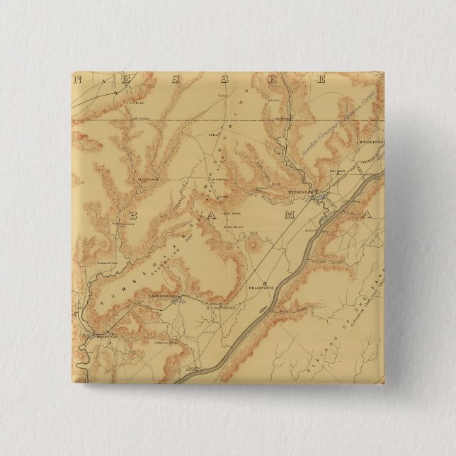 Chattanooga-Kampagne 3 Button (Vorderseite)