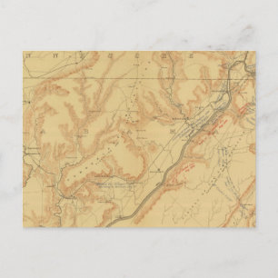 Chattanooga-Kampagne Postkarte