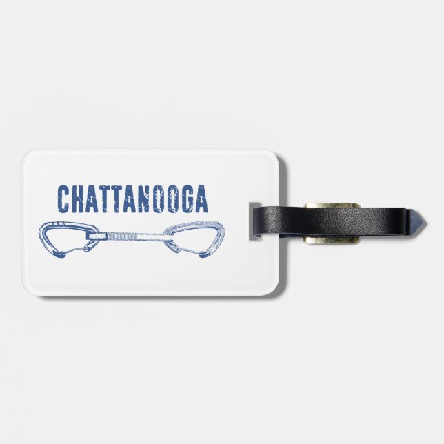 Chattanooga Klettern Schnellziehen Gepäckanhänger (Rückseite horizontal)