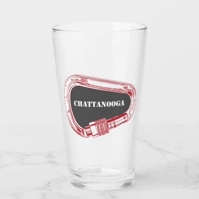 Chattanooga Klettersteig Carabiner Glas (Vorderseite)