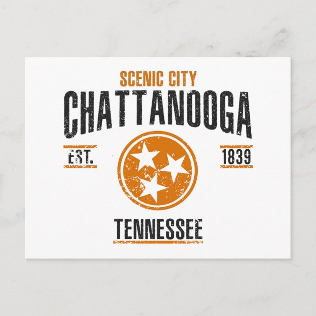 Chattanooga Postkarte (Vorderseite)