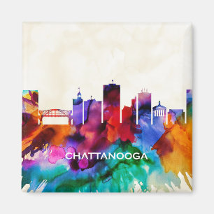 Chattanooga Skyline Magnet