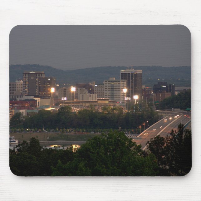 Chattanooga-Stadt Mousepad (Vorne)